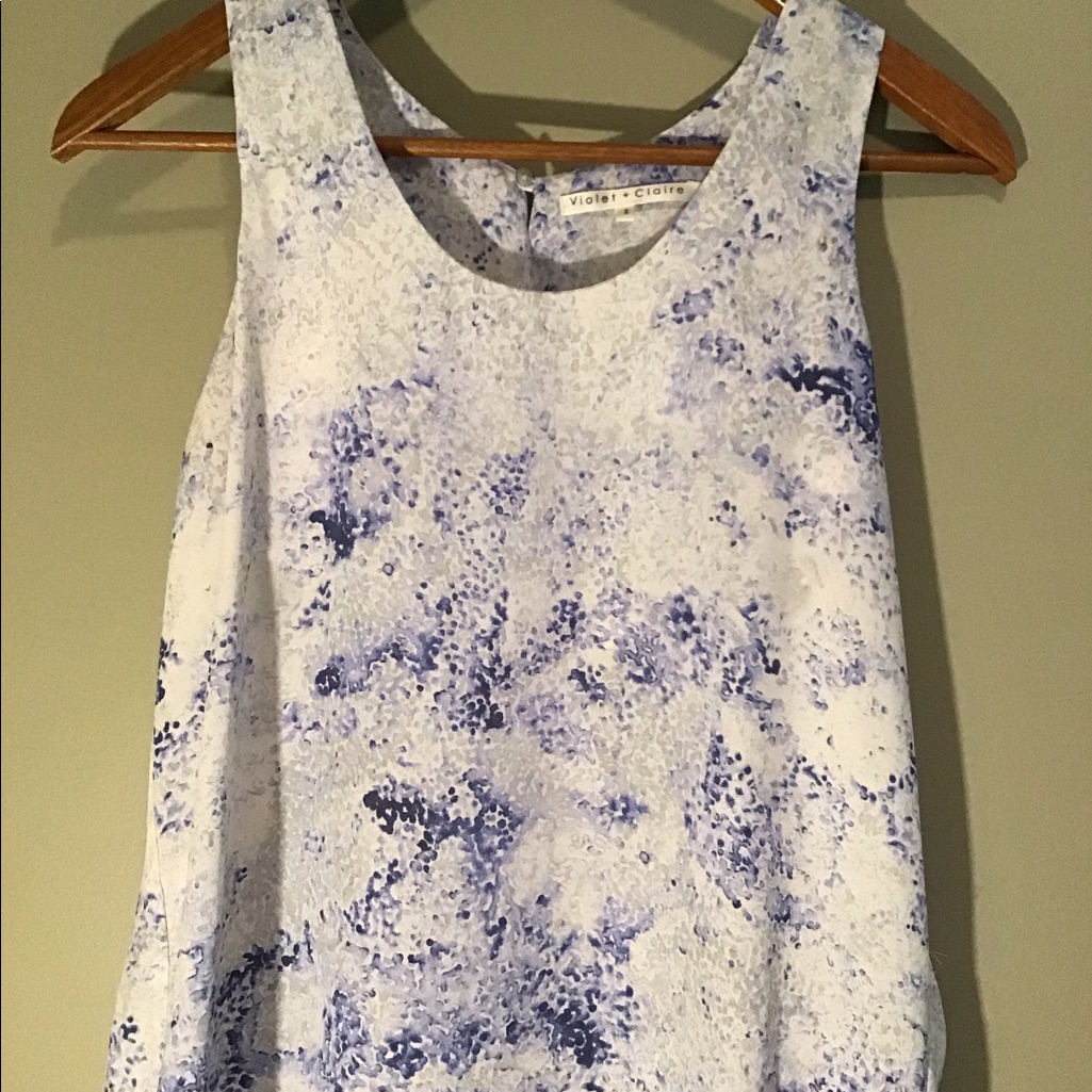 Flowy Pattern Tank